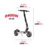 Scooter Eléctrico MINCA‎ ATS Antara pro 2400W